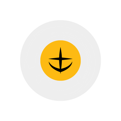 GSI Creos MS Yellow paint bottle with label, showcasing vibrant yellow color and product branding.