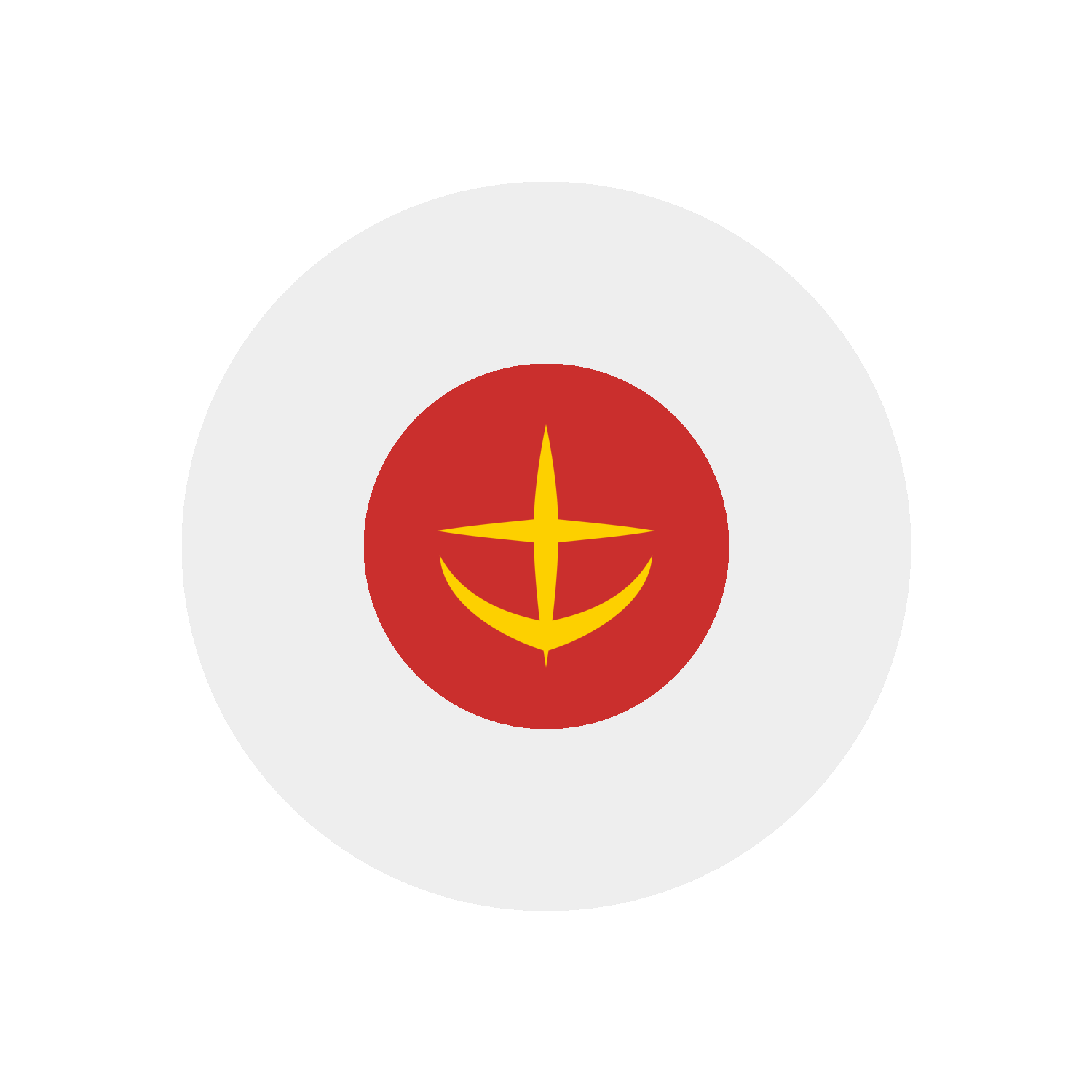 GSI Creos MS Red paint bottle with red paint and label, showing the product's color and brand details.