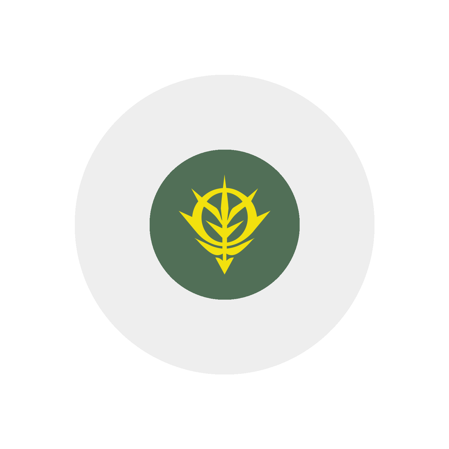 GSI Creos MS Deep Green paint in a bottle, with the label visible and the green paint inside, suitable for model and hobby painting.