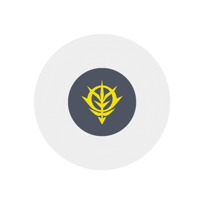 GSI Creos Zeon's MS Grey paint bottle with label, showing the product's color and branding on the packaging.