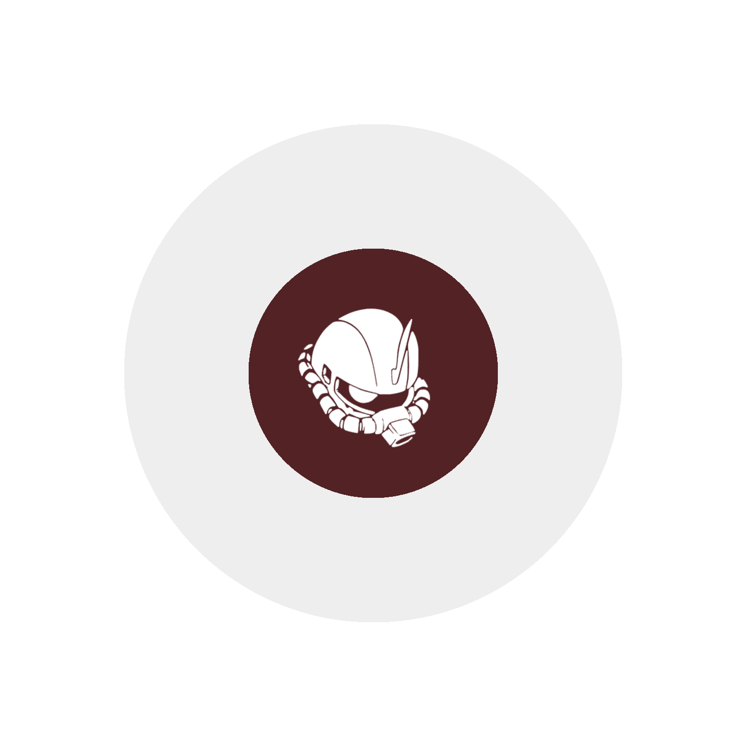 GSI Creos MS-06S Red Ver.Anime Color paint bottle for Gundam model kits, featuring vibrant red paint with detailed labeling.