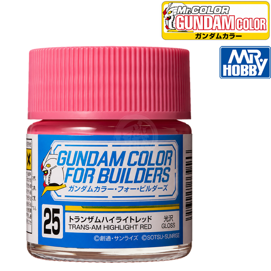 GSI Creos Trans-AM Highlight Red paint bottle with label showing vibrant red color and product details.