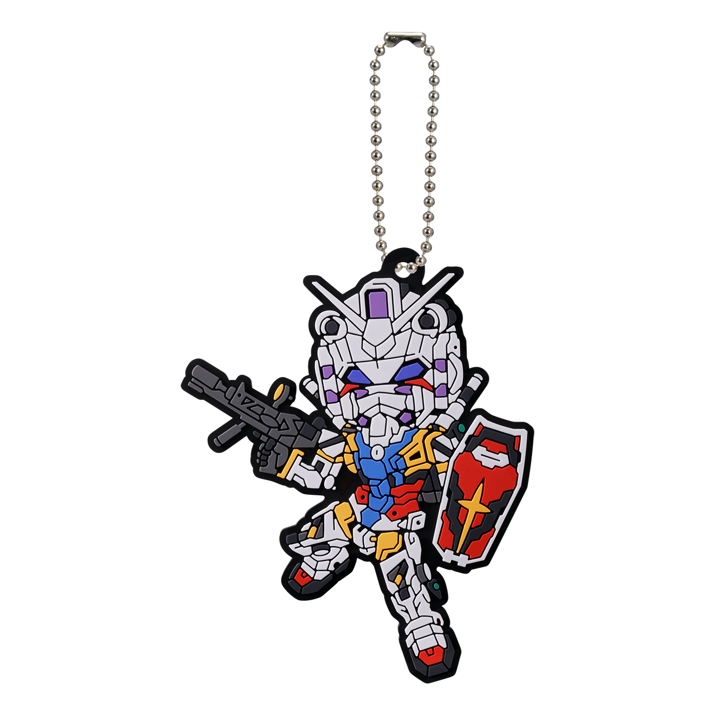 Gundam GQuuuuuuX Rubber Charm [White Gundam] - ShokuninGunpla