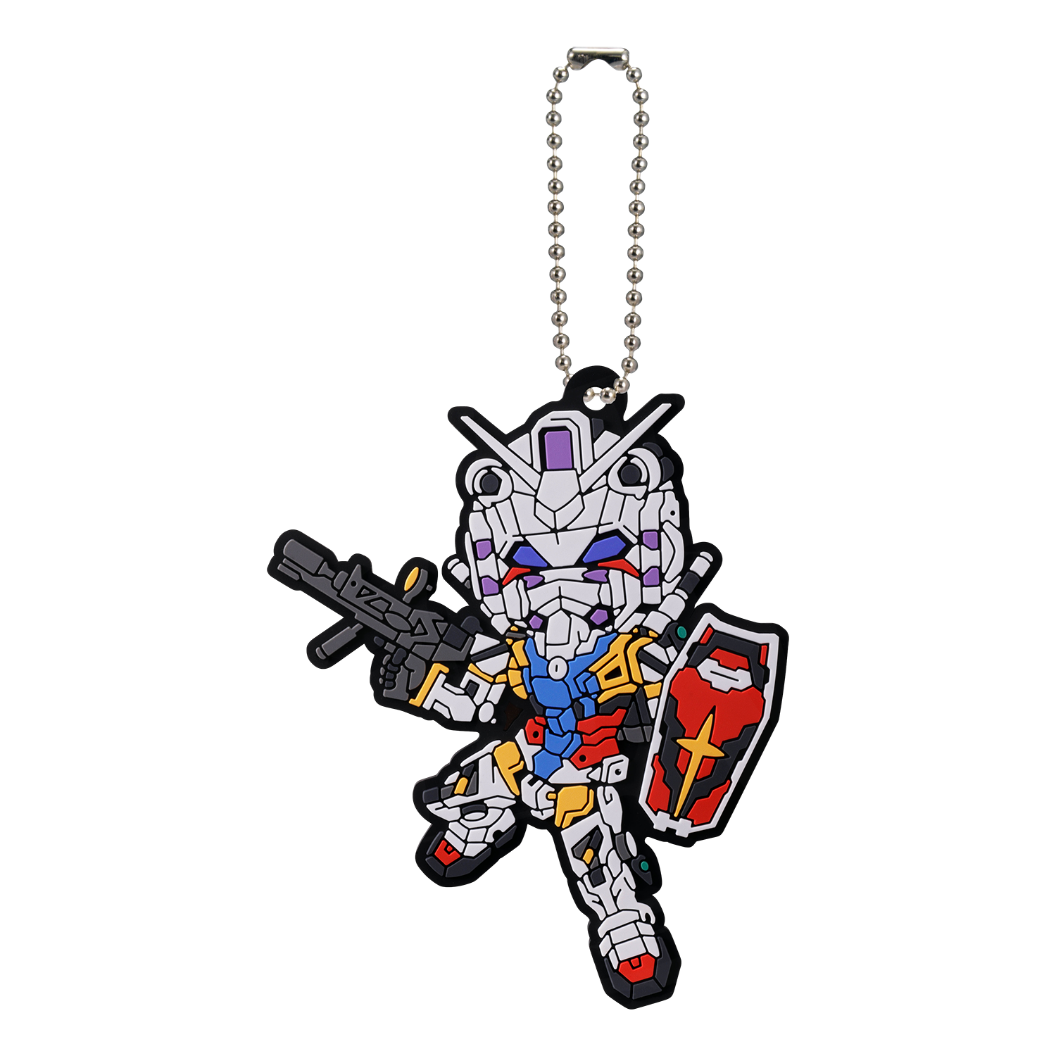 Gundam GQuuuuuuX Rubber Charm [White Gundam] - ShokuninGunpla