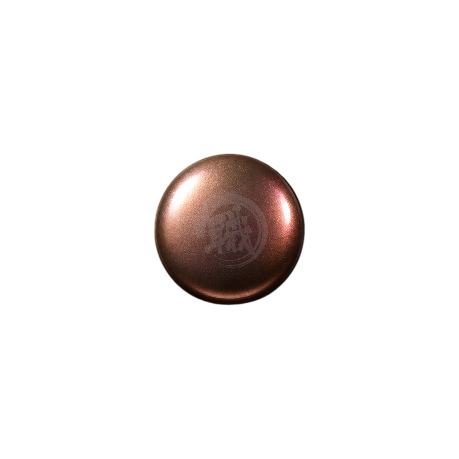 Ruby Red GSI Creos paint in a bottle, showing vibrant red color ideal for model or art projects.