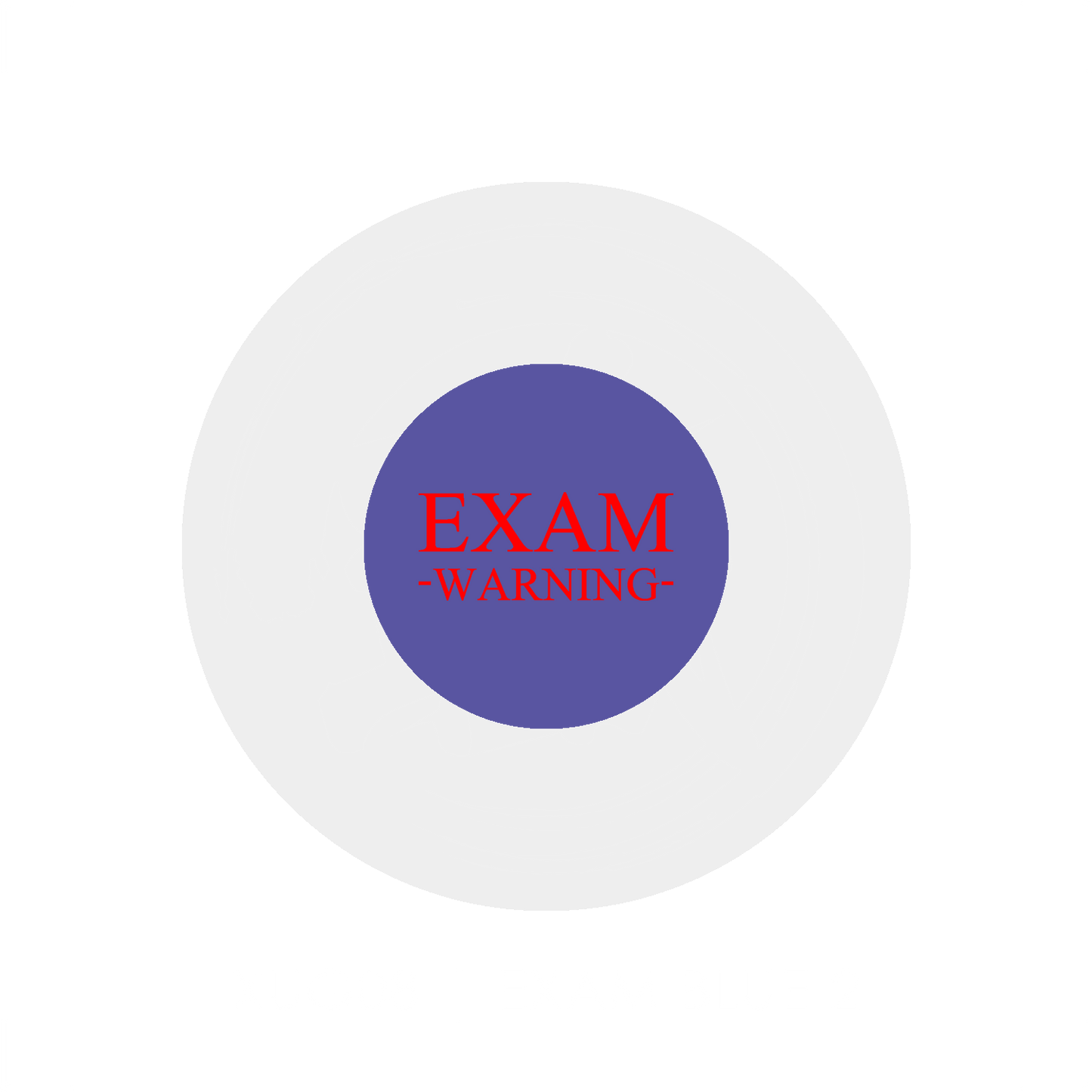 Blue paint bottle from GSI Creos' XUG08 Exam Blue 2 paint series, showing the labeled container and color swatch.