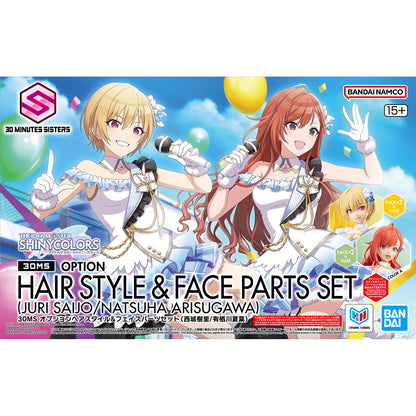 30MS Hair Style & Face Parts Set [Juri Saijo / Natsuha Arisugawa]