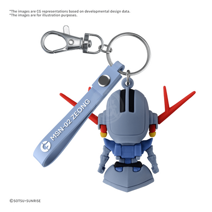 Zeopla-Kun 3D Rubber Mascot Keychain - ShokuninGunpla