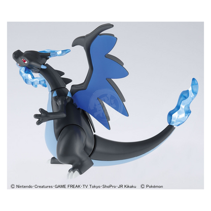 [Pokemon Plamo 36] Mega Charizard X - ShokuninGunpla