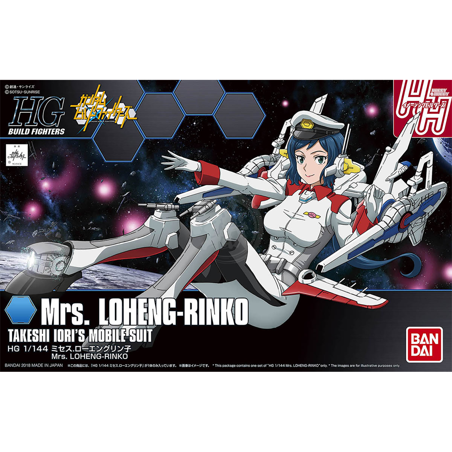 Bandai - HG Mrs. Loheng-Rinko - ShokuninGunpla