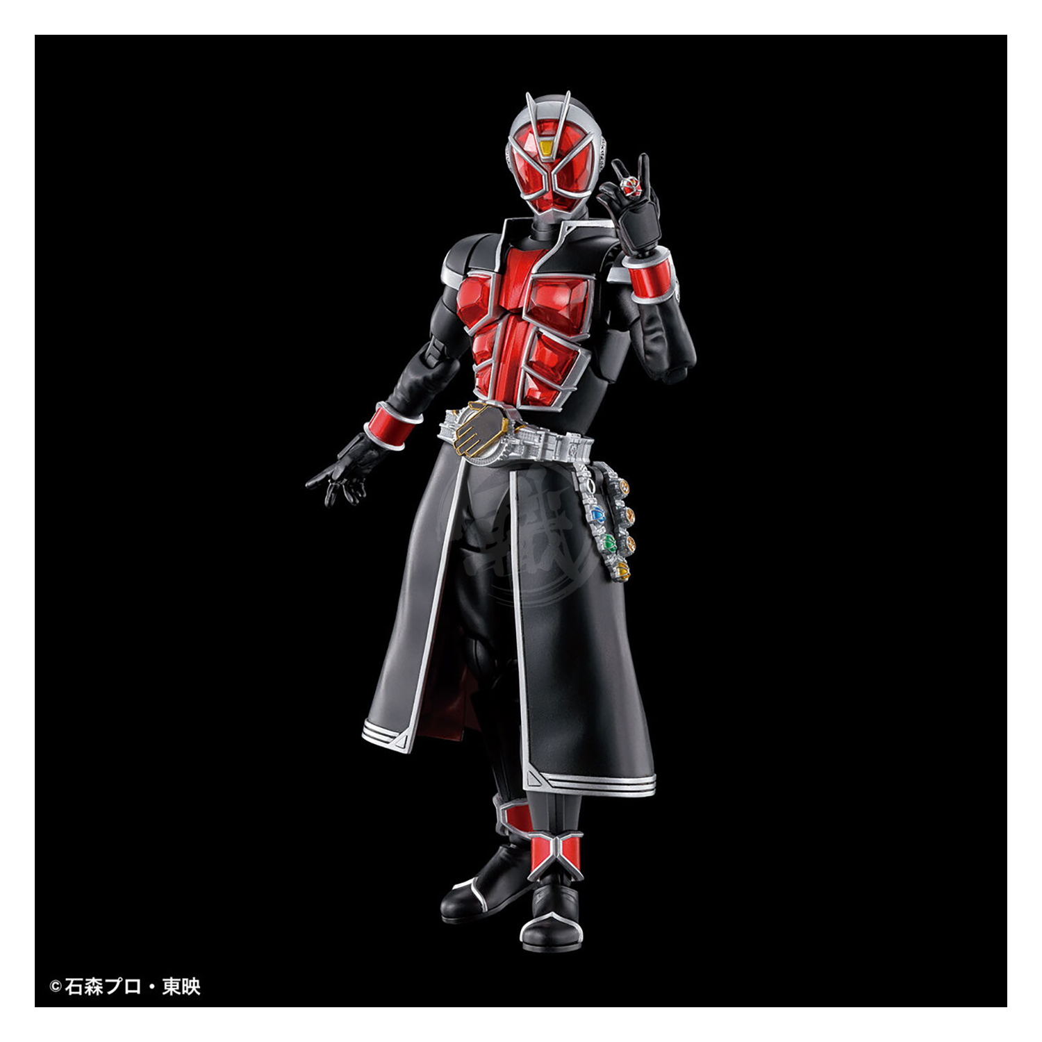 Bandai - Figure-Rise Standard Kamen Rider Wizard [Flame Style] - ShokuninGunpla