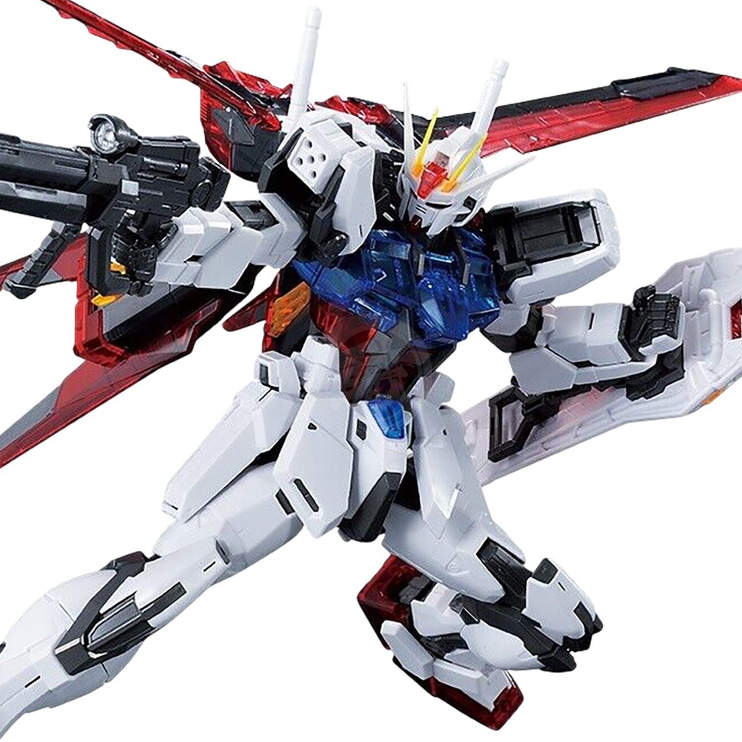 Bandai - MG Aile Strike Gundam [Solid Clear Ver.] [Ichiban Kuji Prize B] - ShokuninGunpla