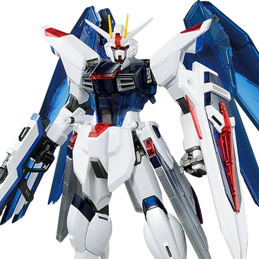 Bandai - MG Freedom Gundam [Ver. 1.0] [Solid Clear] [Ichiban Kuji Prize B] - ShokuninGunpla