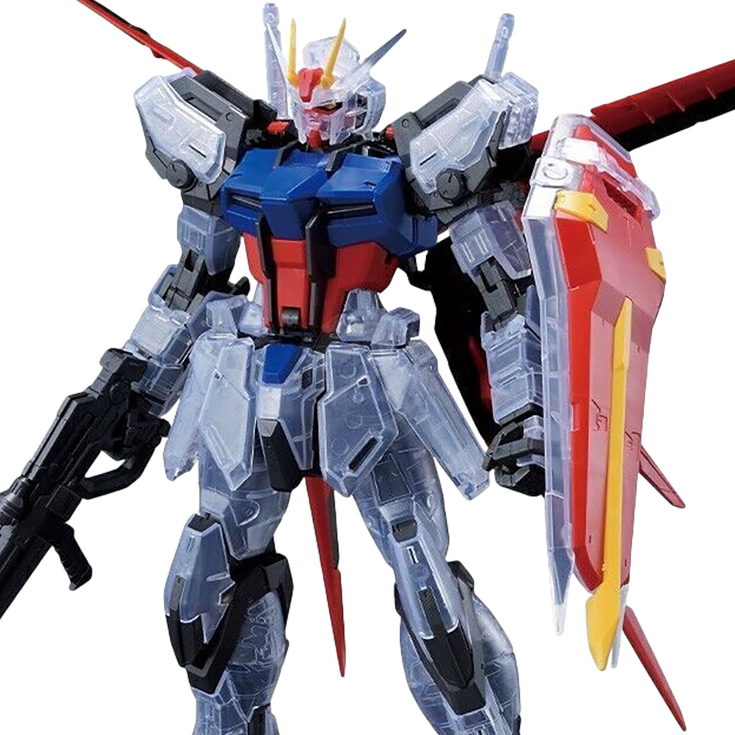 Bandai - MG Aile Strike Gundam [Solid Clear Ver.] [Ichiban Kuji Prize Last] - ShokuninGunpla