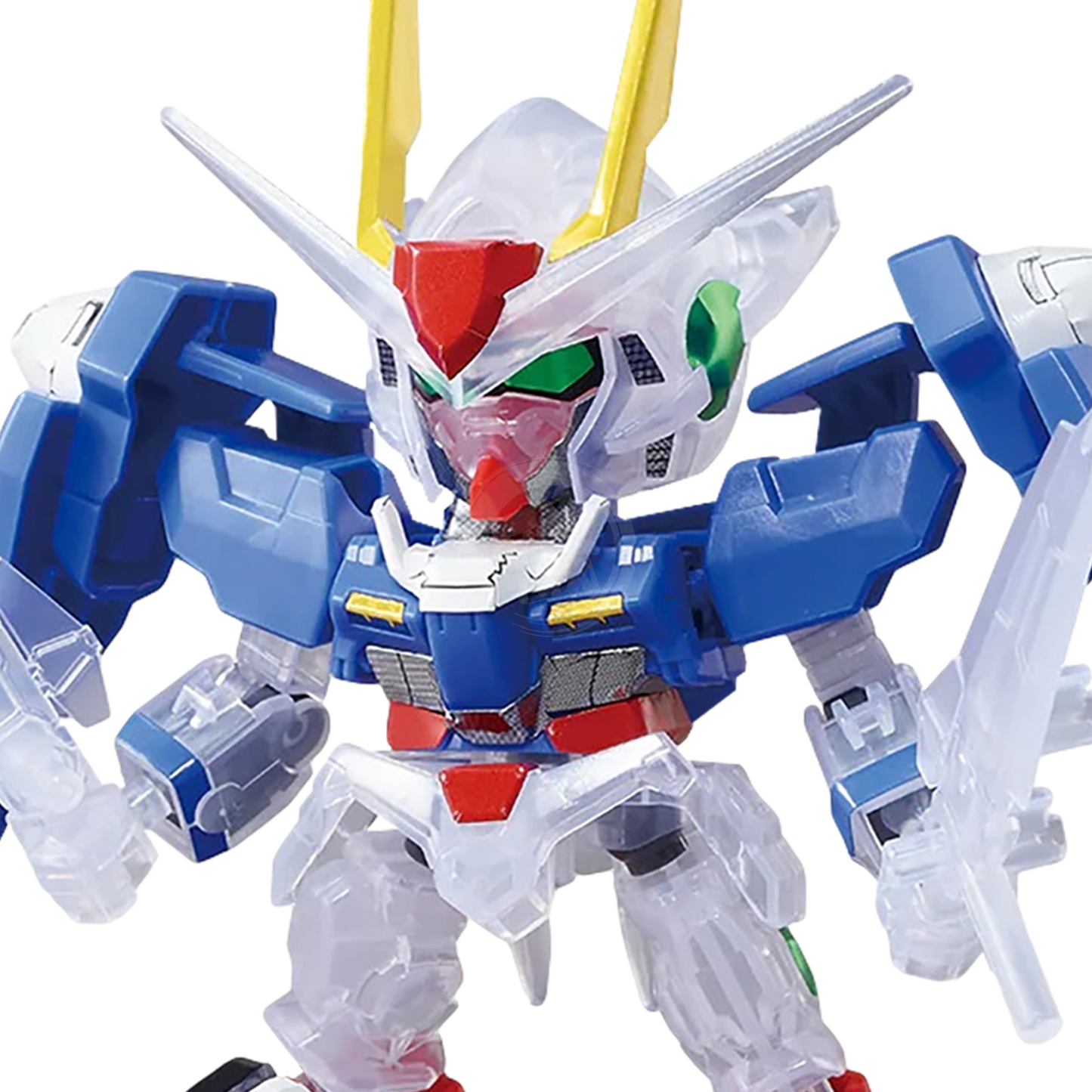 Bandai - SDEX OO Gundam [Solid Clear Ver.] [Ichiban Kuji Prize E] - ShokuninGunpla