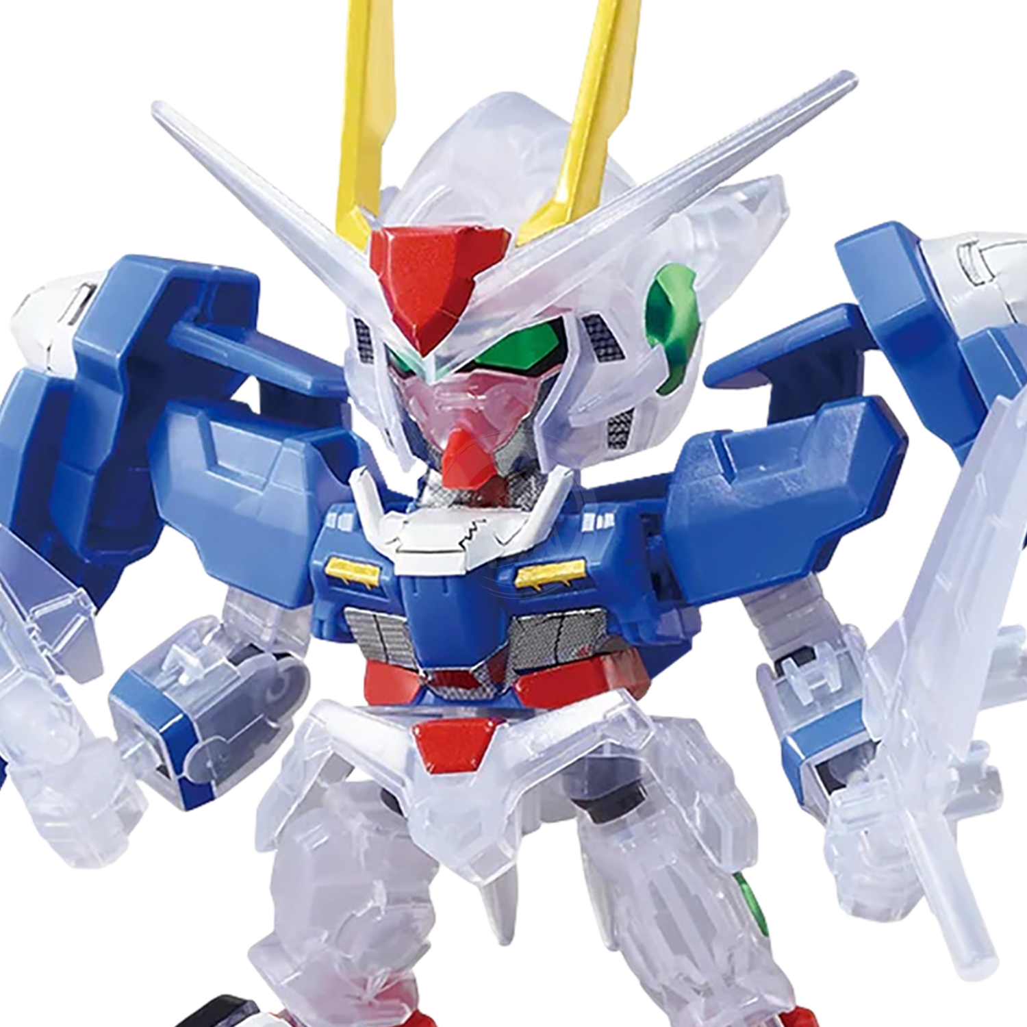 Bandai - SDEX OO Gundam [Solid Clear Ver.] [Ichiban Kuji Prize E] - ShokuninGunpla