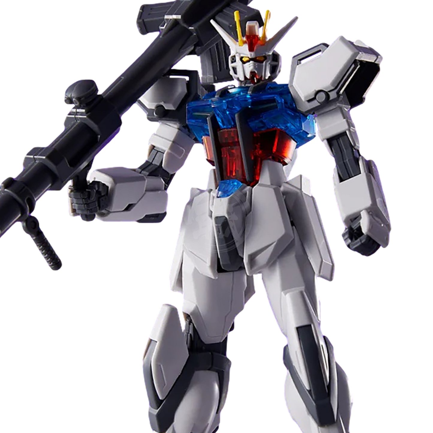 Bandai - EG Strike Gundam [Solid Clear Ver.] [Anzer Bazooka Equipped Ver.] [Ichiban Kuji Prize D] - ShokuninGunpla