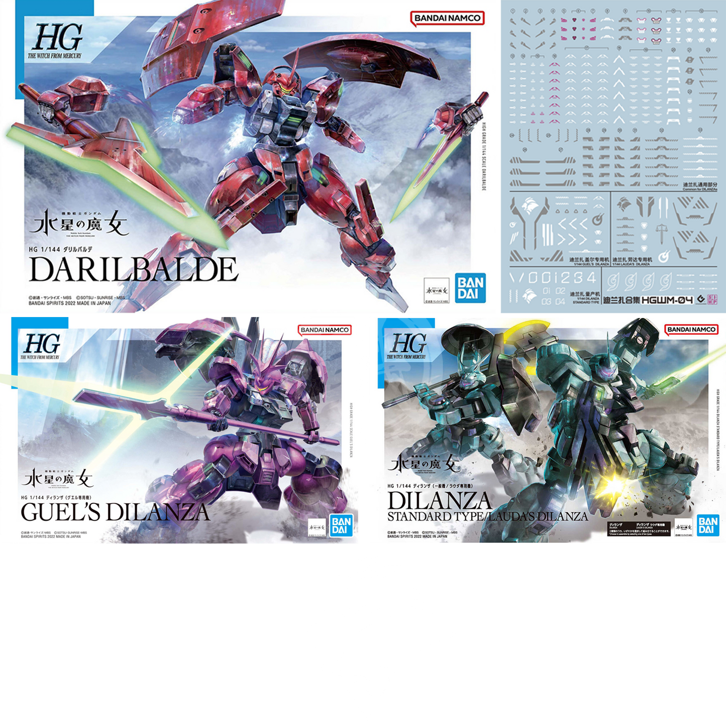 Bandai - HG Jeturk House Bundle - ShokuninGunpla