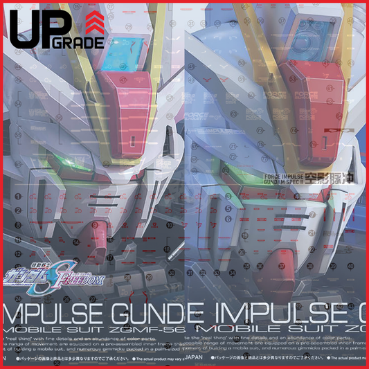 RG Force Impulse Gundam / Force Impulse Gundam [Spec II] Waterslide Decals [UV]