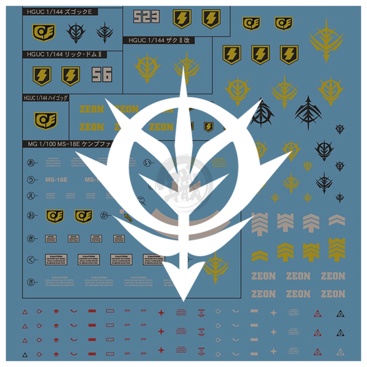 Gundam Decal 54 [Mobile Suit Gundam 0080 Series Multiuse 2]