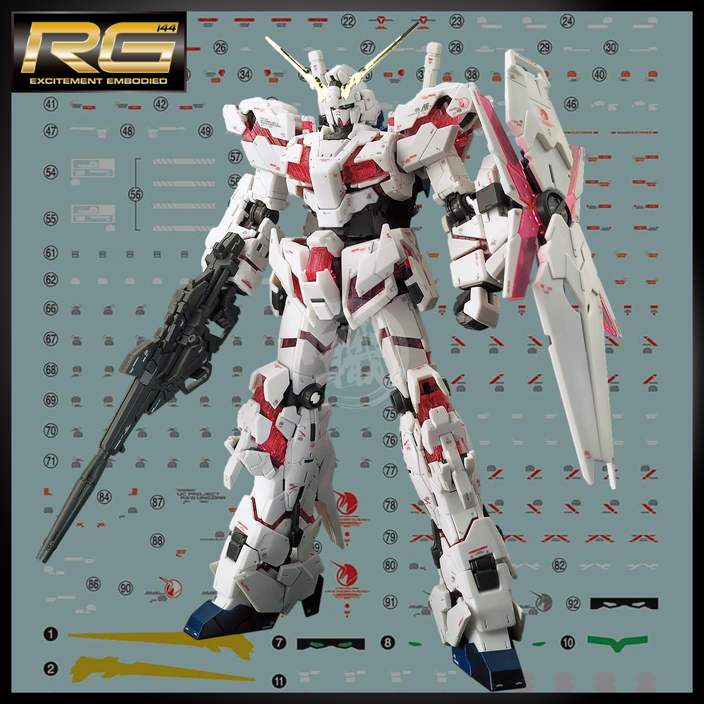 Gundam Decal 112 [RG Unicorn Gundam]