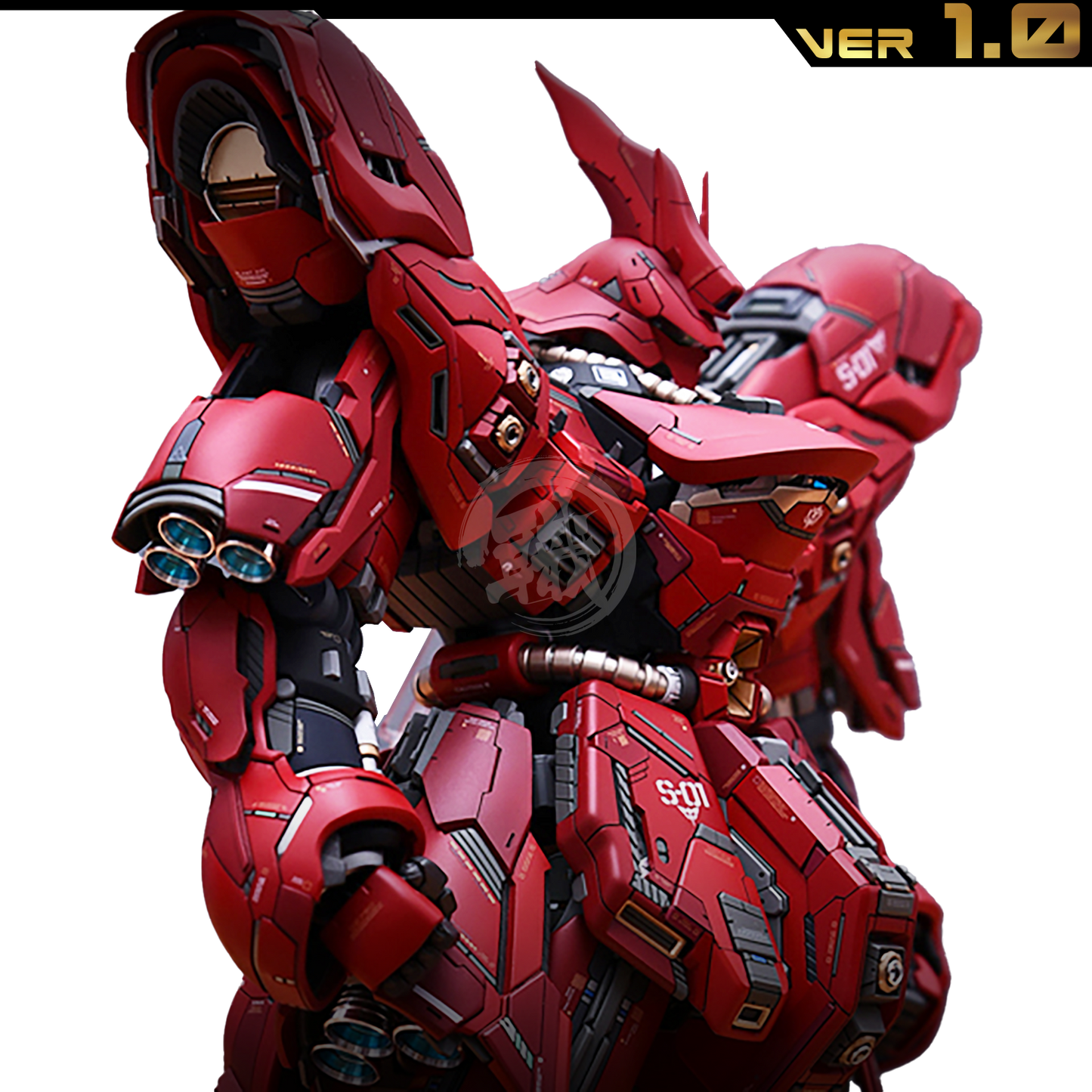 YUJIAO Land - MG Sazabi Ver.Ka Resin Conversion Kit 1.0 [Revised Backpack] - ShokuninGunpla