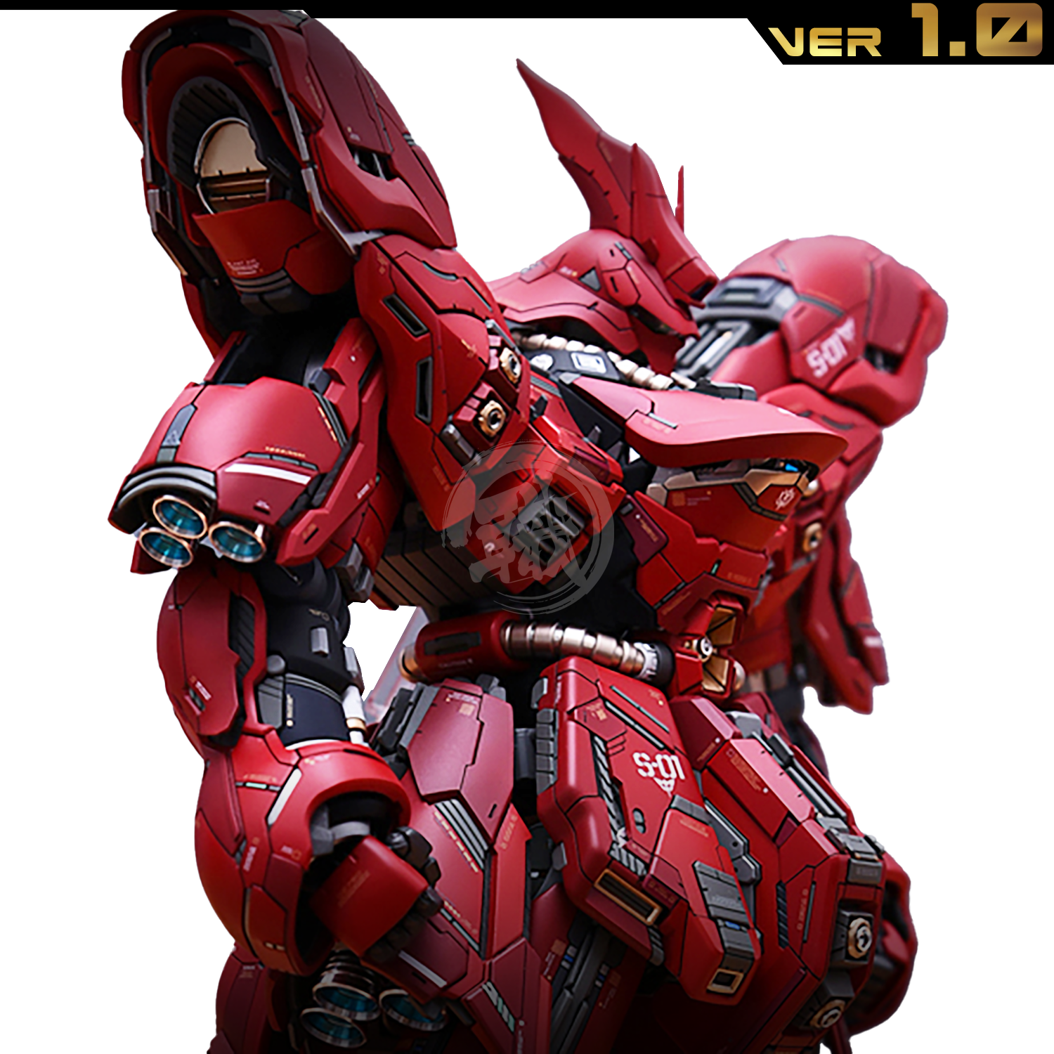 YUJIAO Land - MG Sazabi Ver.Ka Resin Conversion Kit 1.0 [Revised Backpack] - ShokuninGunpla