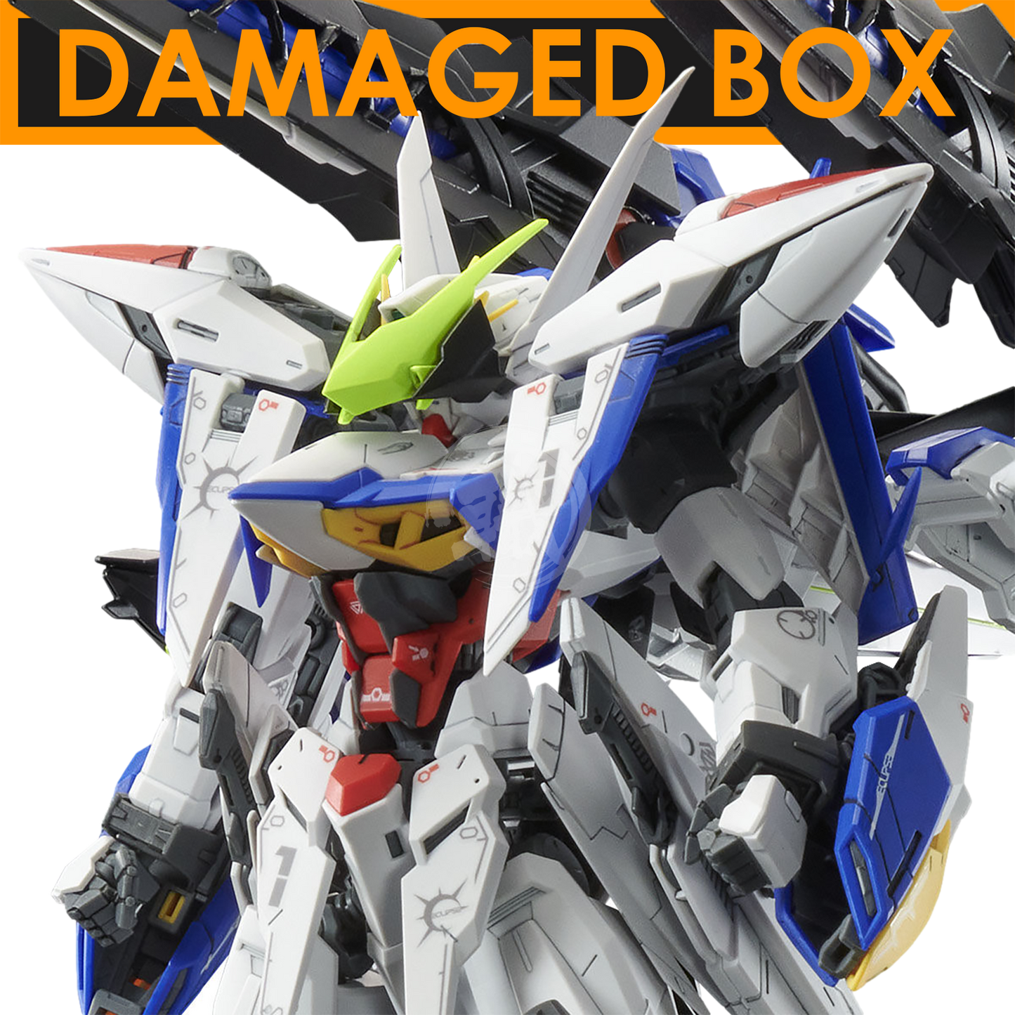 Bandai - MG Raijin Striker [Damaged Box] - ShokuninGunpla