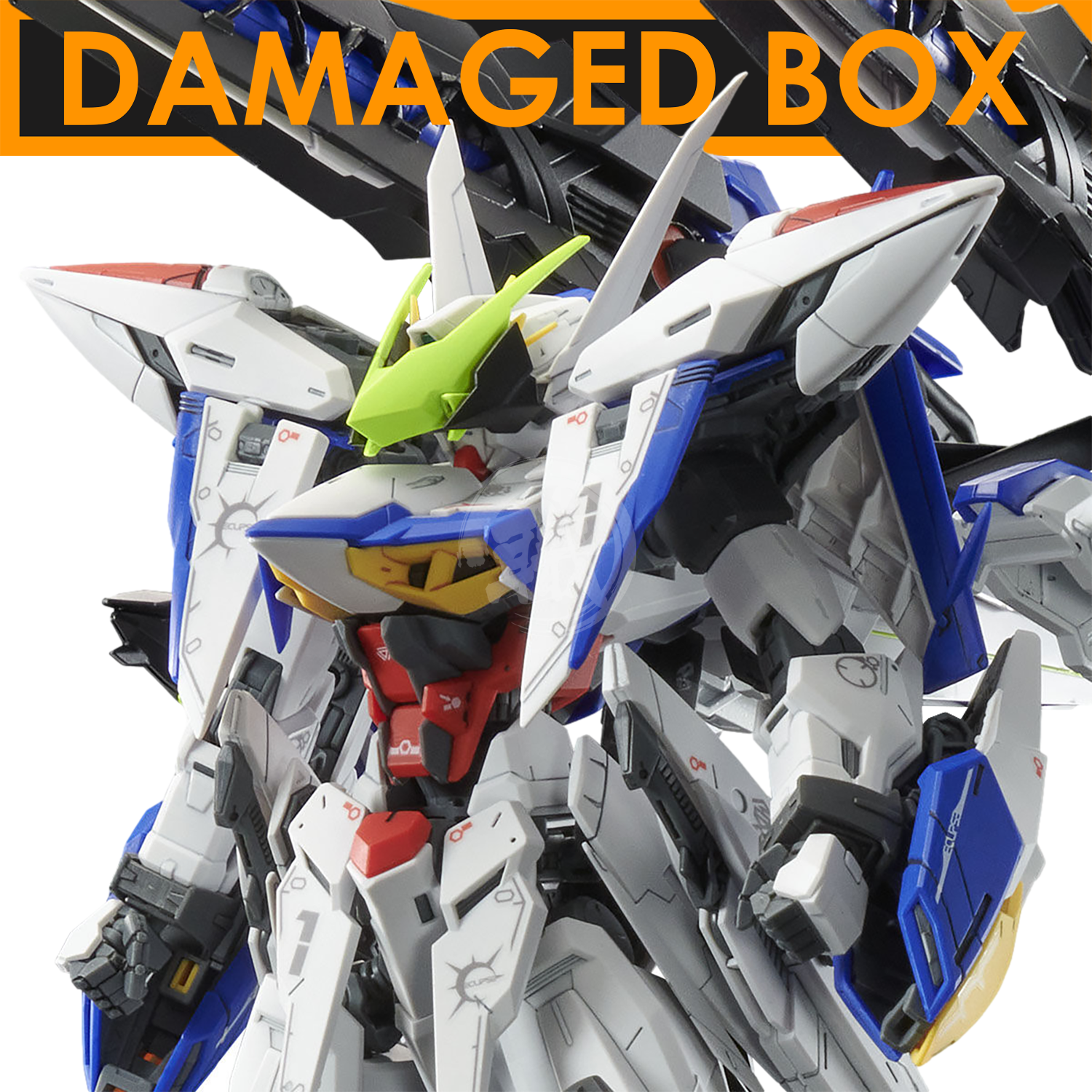 Bandai - MG Raijin Striker [Damaged Box] - ShokuninGunpla