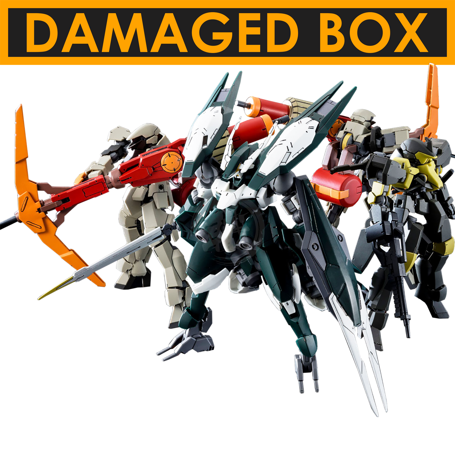 Bandai - HG Gjallarhorn Arianrhod Fleet Complete Set [Damaged Box] - ShokuninGunpla