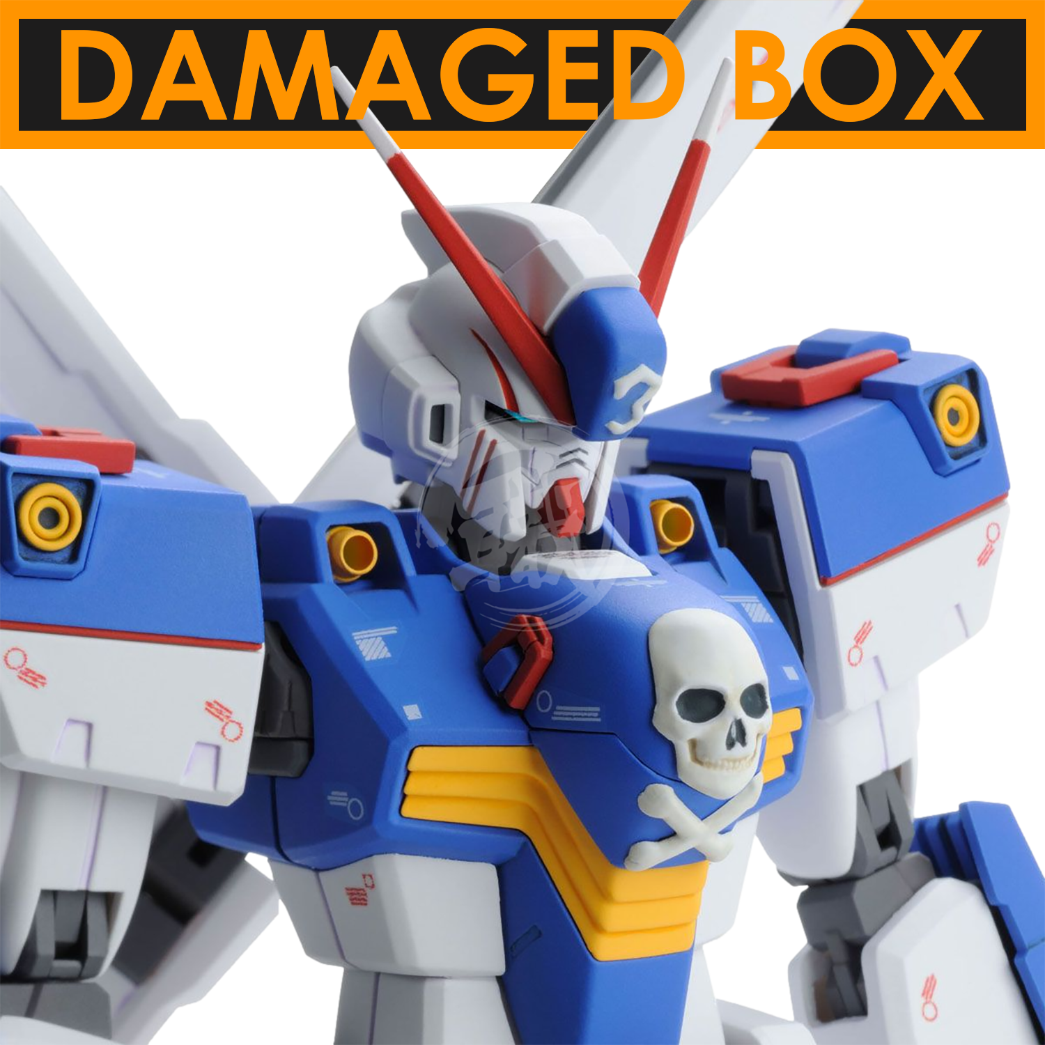 Bandai - MG Crossbone Gundam X3 Ver.Ka [Damaged Box] - ShokuninGunpla