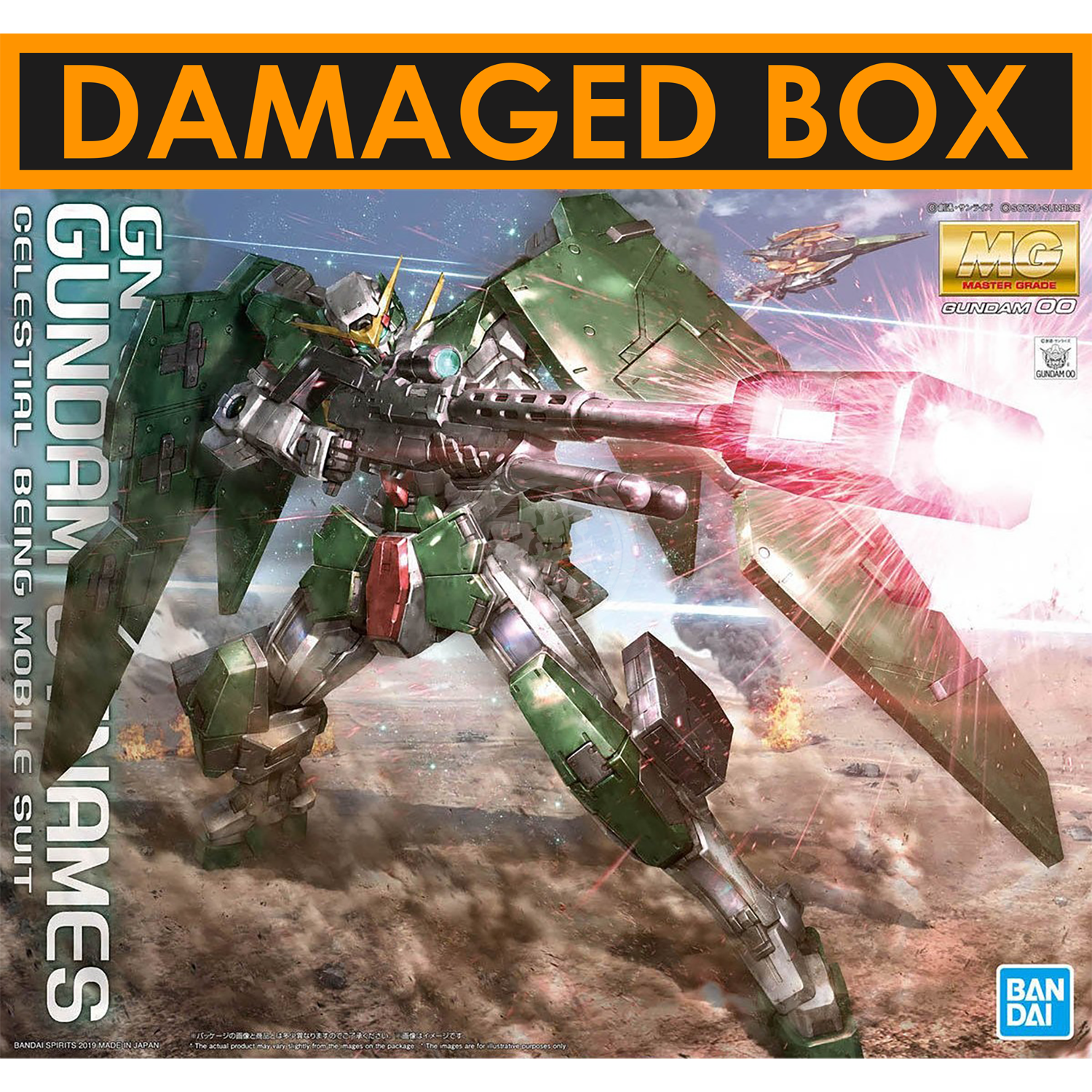 Bandai - MG Gundam Dynames [Damaged Box] - ShokuninGunpla