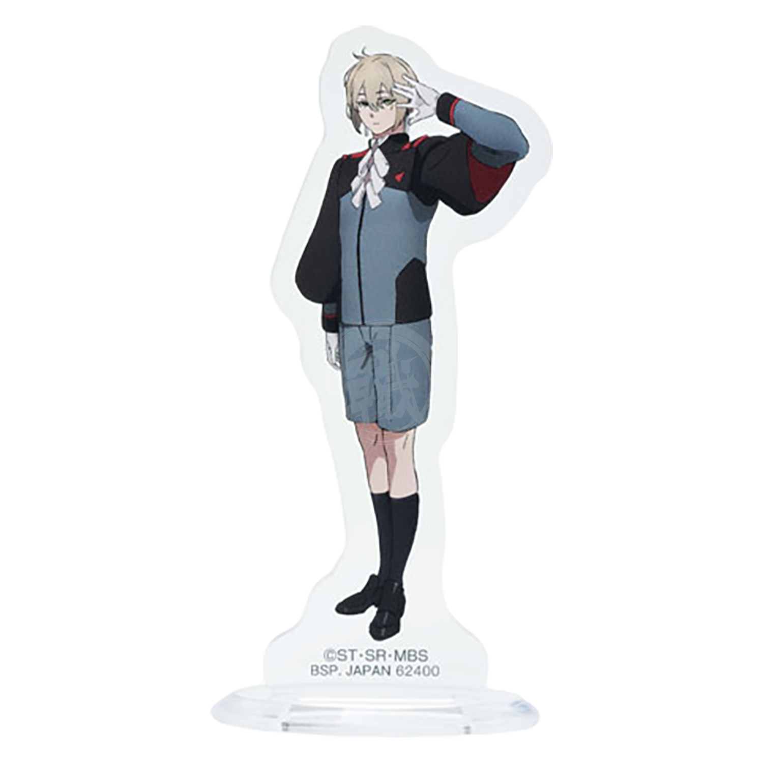 Bandai - Gunpla Package Art Acrylic Stand - Elan Ceres [Ichiban Kuji Prize F] - ShokuninGunpla