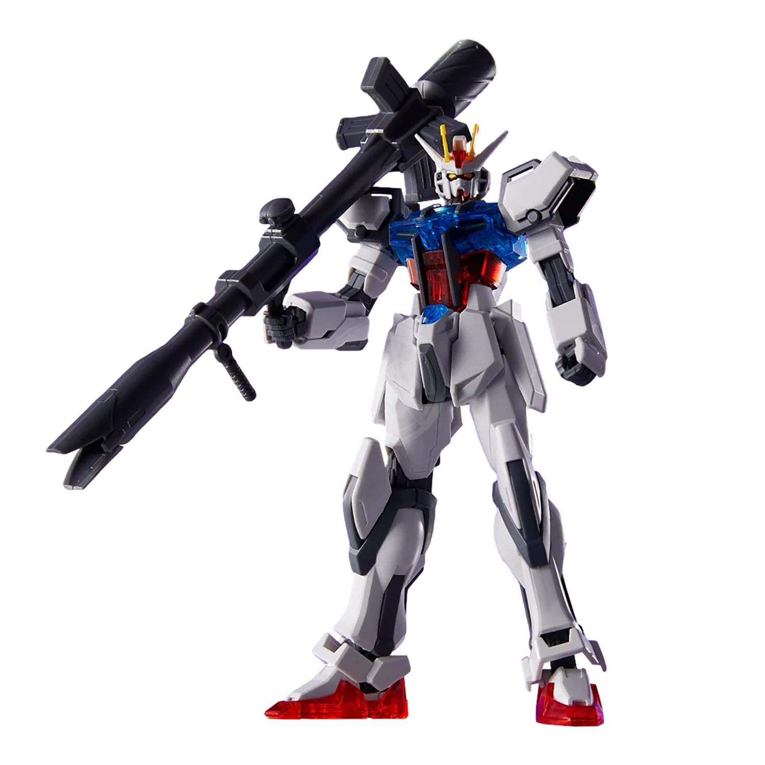 Bandai - EG Strike Gundam [Solid Clear Ver.] [Anzer Bazooka Equipped Ver.] [Ichiban Kuji Prize D] - ShokuninGunpla