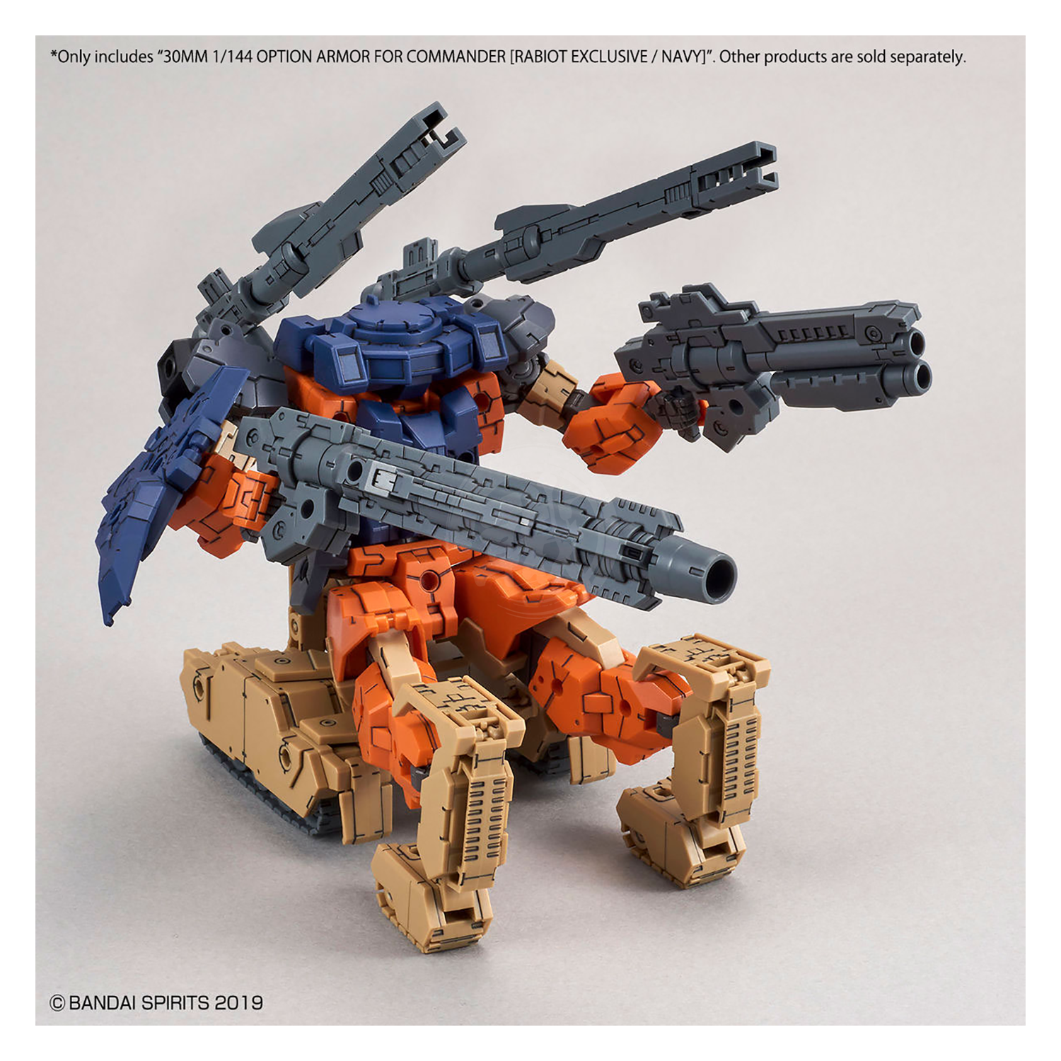 30MM Option Armor For Commander [Rabiot Exclusive / Navy] - ShokuninGunpla
