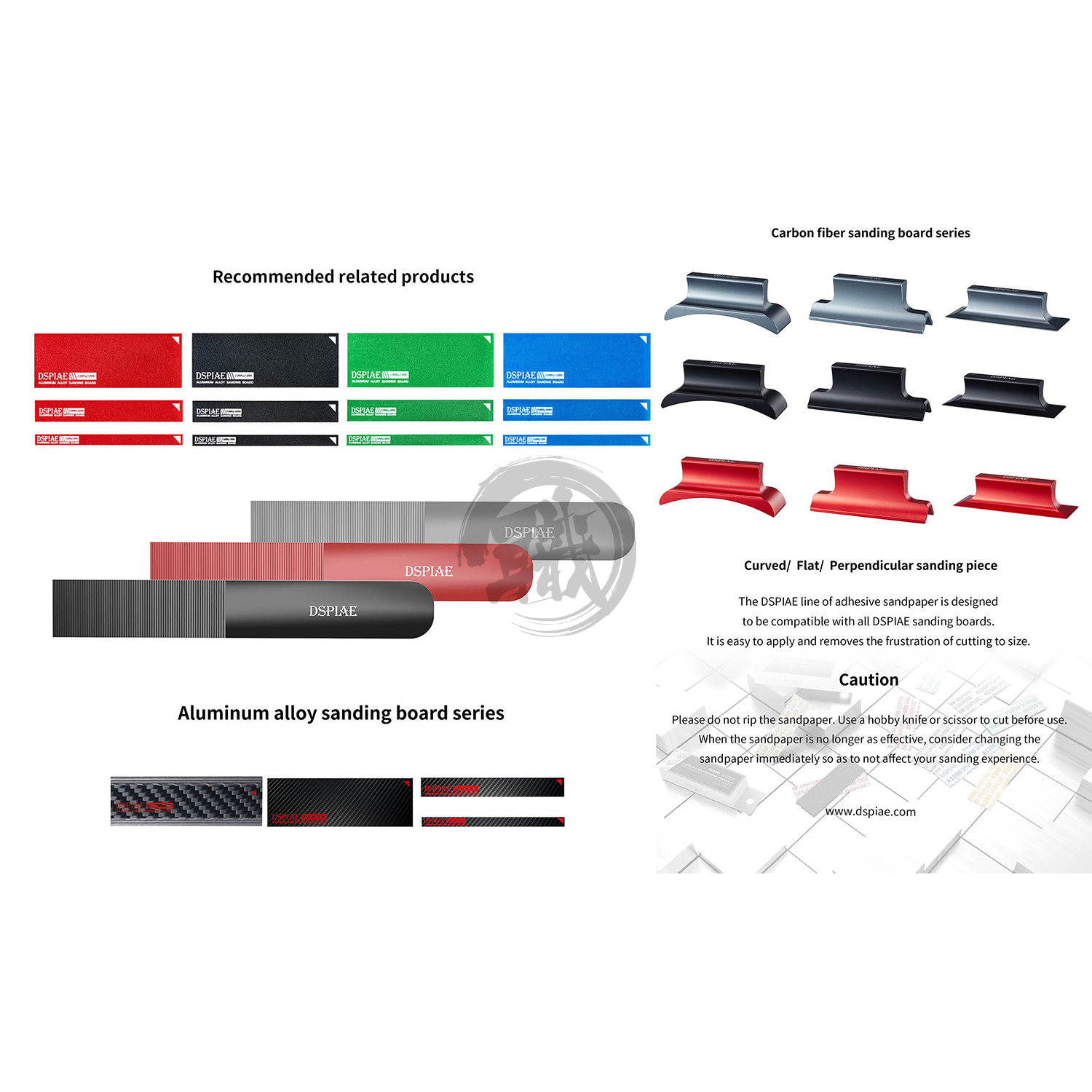 Sandpaper Set [Pre-cut Self Adhesive] - ShokuninGunpla