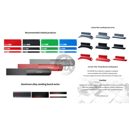 Sandpaper Set [Pre-cut Self Adhesive] - ShokuninGunpla