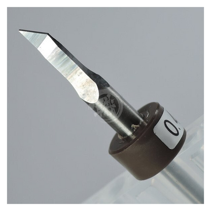 Funtec - Tungsten Carbide Chisel Bits [0.4mm] - ShokuninGunpla