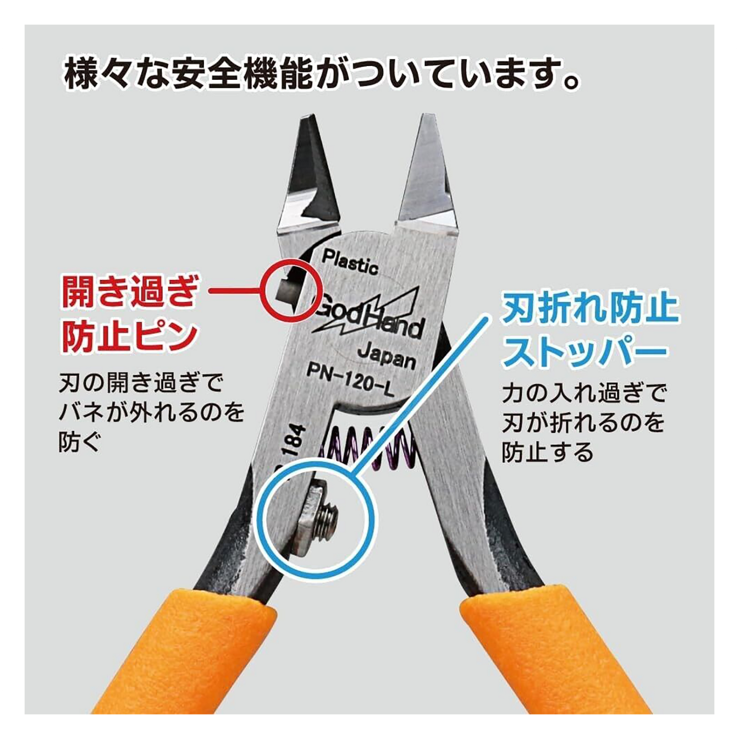 Godhand Tools - Blade One Nipper [Left-handed] - ShokuninGunpla