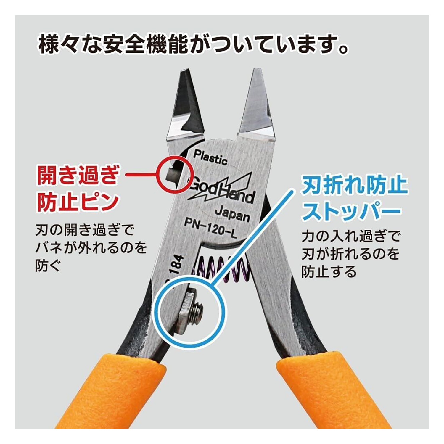 Godhand Tools - Blade One Nipper [Left-handed] - ShokuninGunpla