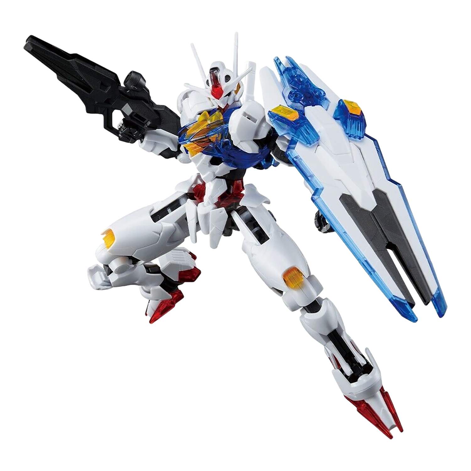 Bandai - HG Gundam Aerial [Solid Clear Ver.] [Ichiban Kuji Prize C] - ShokuninGunpla