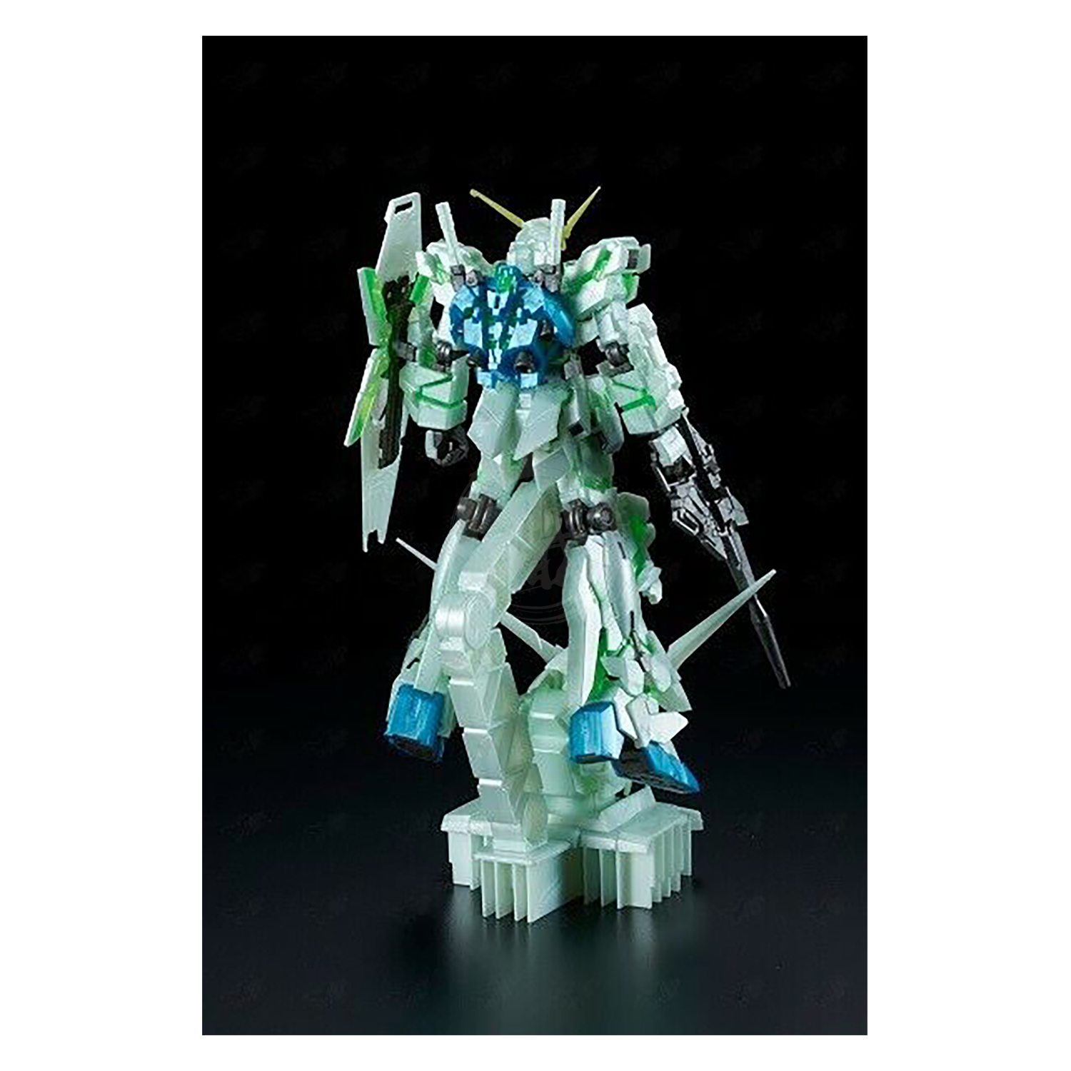 Bandai - HG Unicorn Gundam [Destroy Mode] [Final Battle Ver.] [Head Display Base Ver.] - ShokuninGunpla