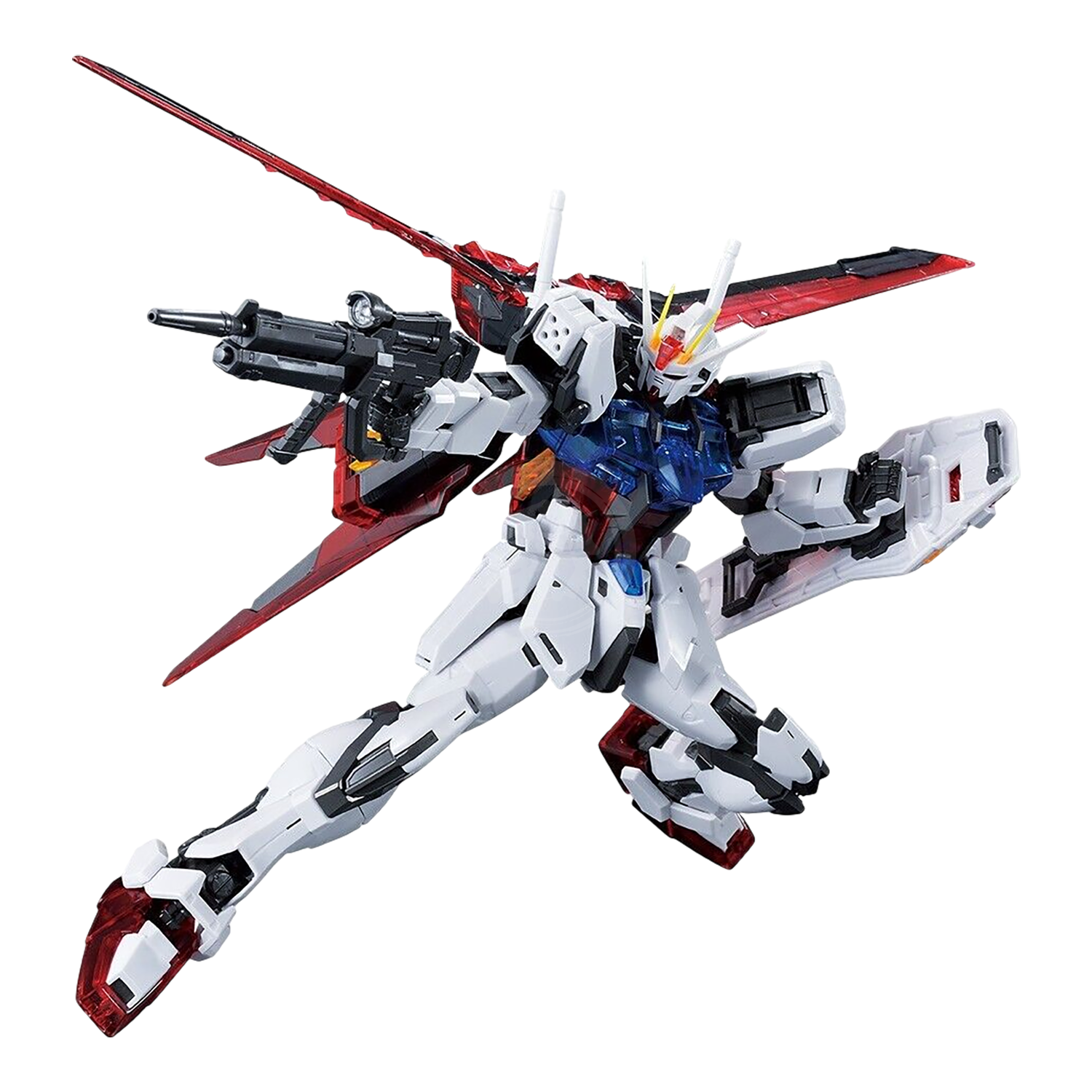 Bandai - MG Aile Strike Gundam [Solid Clear Ver.] [Ichiban Kuji Prize B] - ShokuninGunpla