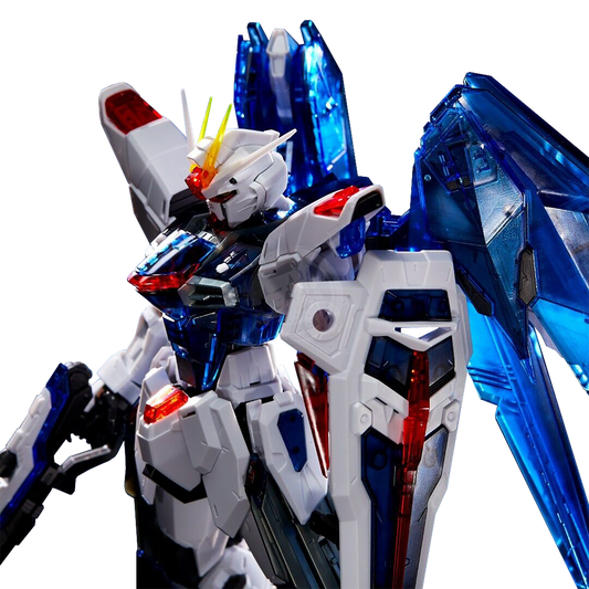 Bandai - MG Freedom Gundam [Ver. 2.0] [Solid Clear] [Ichiban Kuji Prize A] - ShokuninGunpla