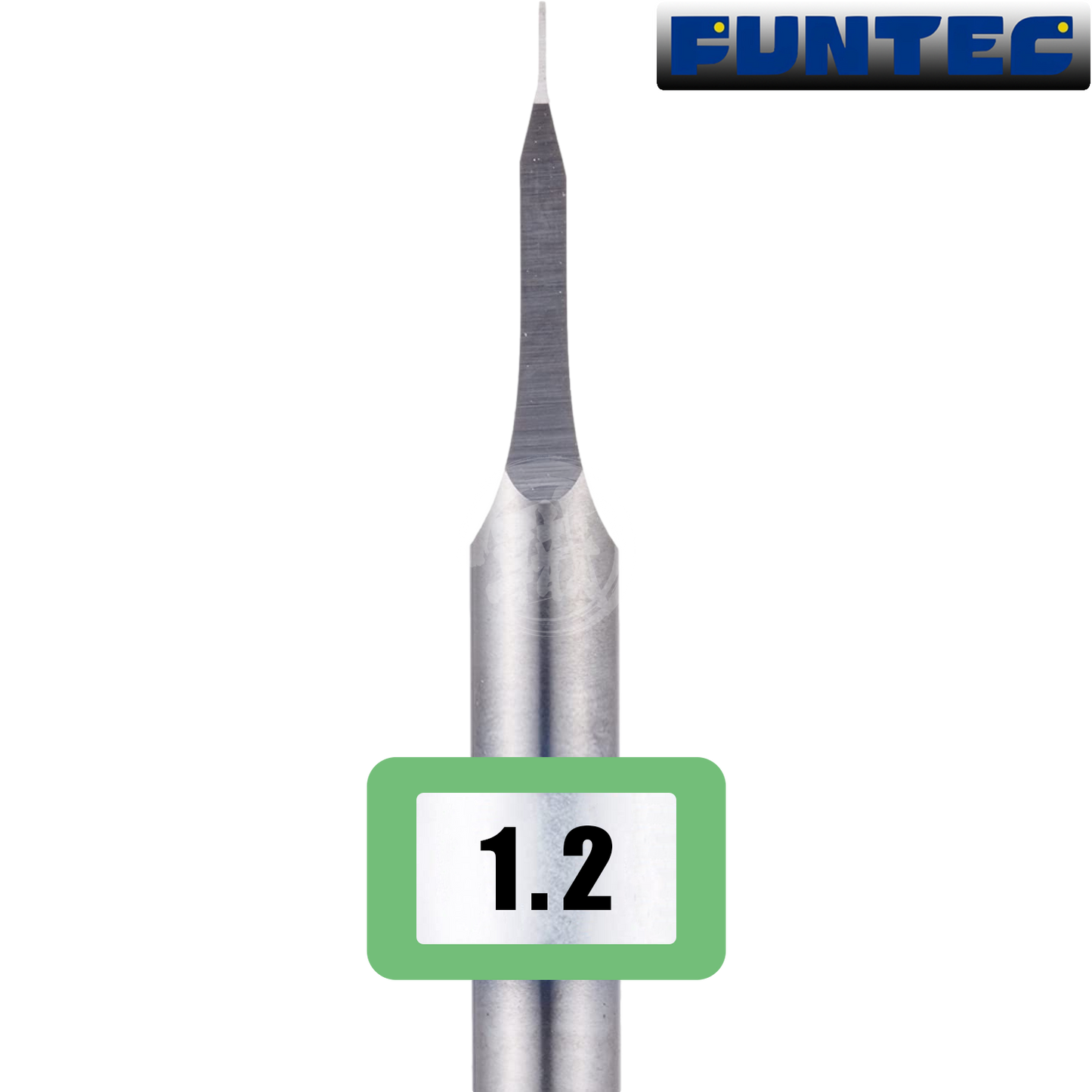 Funtec - Tungsten Carbide Chisel Bits [1.2mm] - ShokuninGunpla