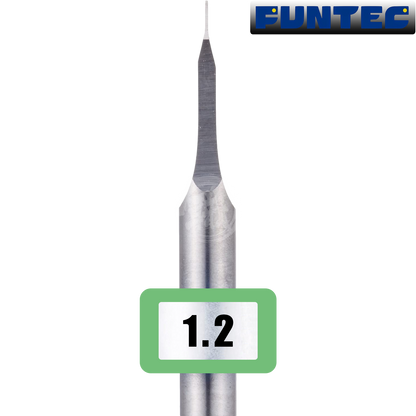 Funtec - Tungsten Carbide Chisel Bits [1.2mm] - ShokuninGunpla