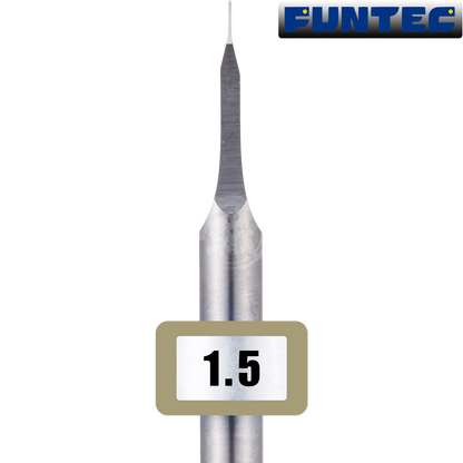 Funtec - Tungsten Carbide Chisel Bits [1.5mm] - ShokuninGunpla