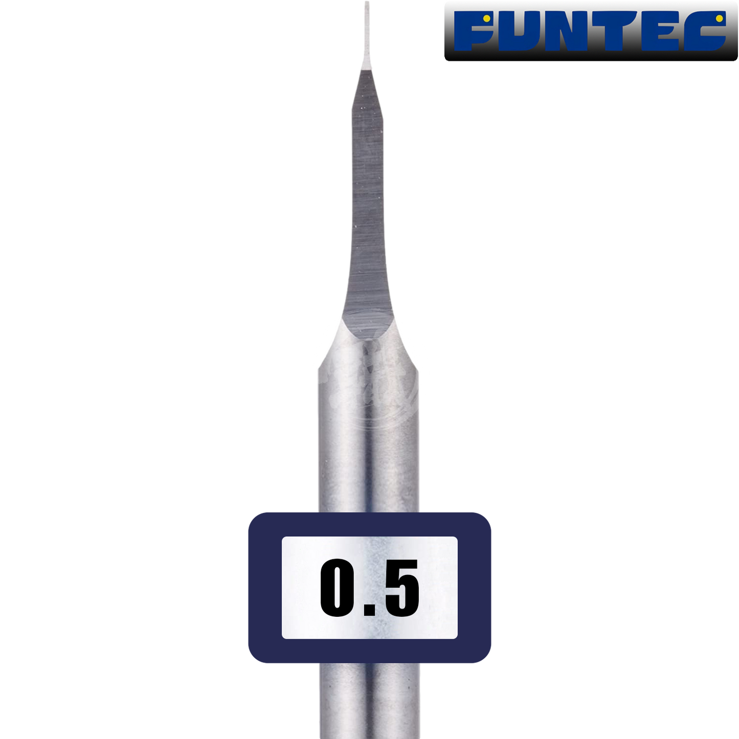 Funtec - Tungsten Carbide Chisel Bits [0.5mm] - ShokuninGunpla