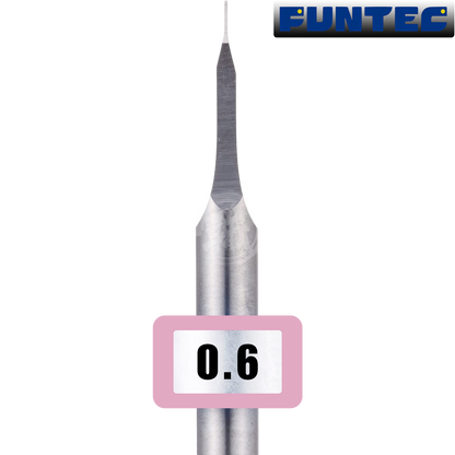 Funtec - Tungsten Carbide Chisel Bits [0.6mm] - ShokuninGunpla