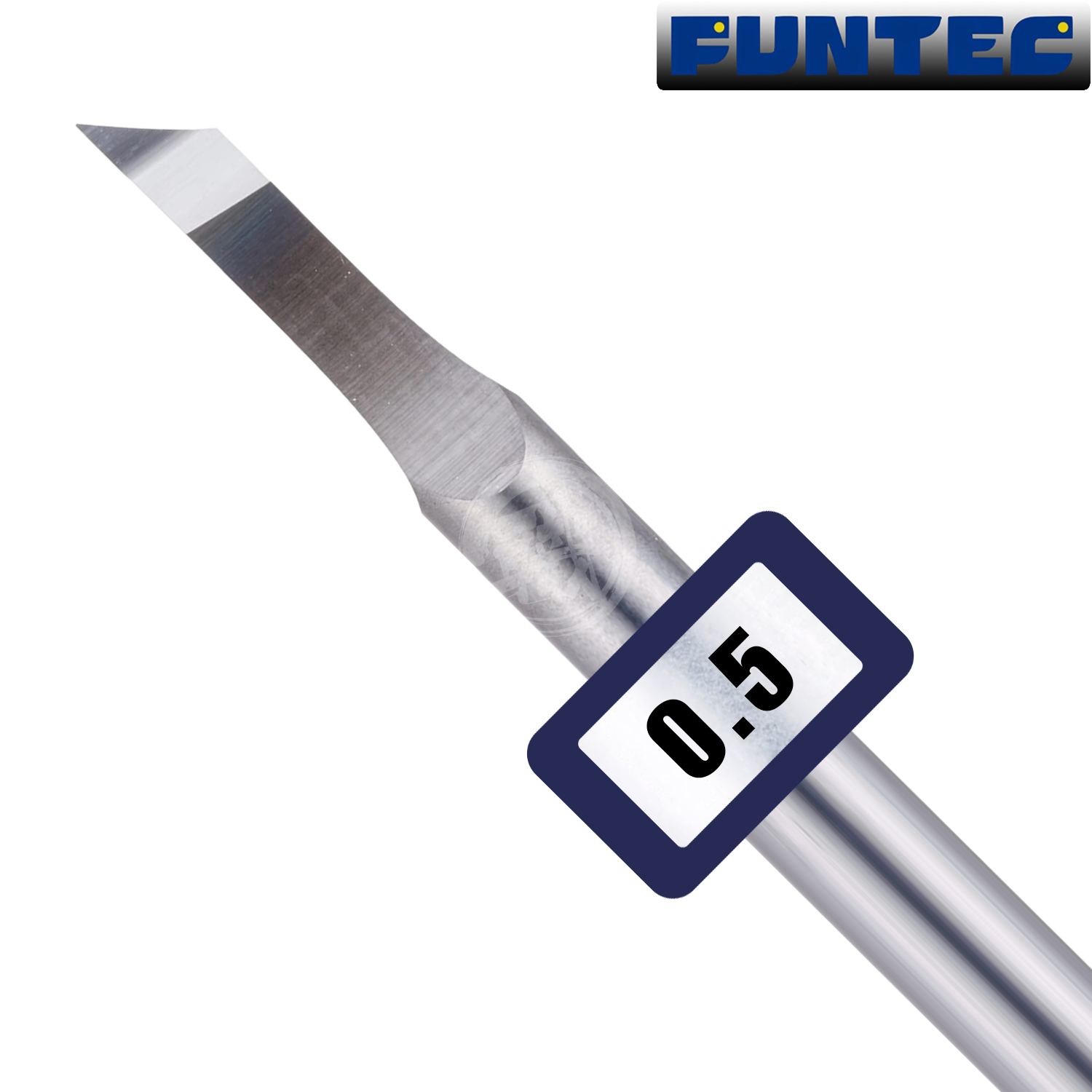 Funtec - Tungsten Carbide Chisel Bits [0.5mm] - ShokuninGunpla